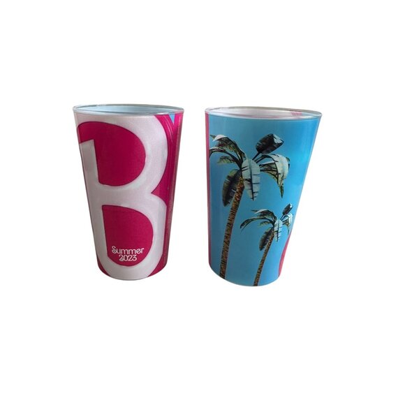 BARBIE THE MOVIE Set of Theatre 2023 Promo Cups - Picture 4 of 5